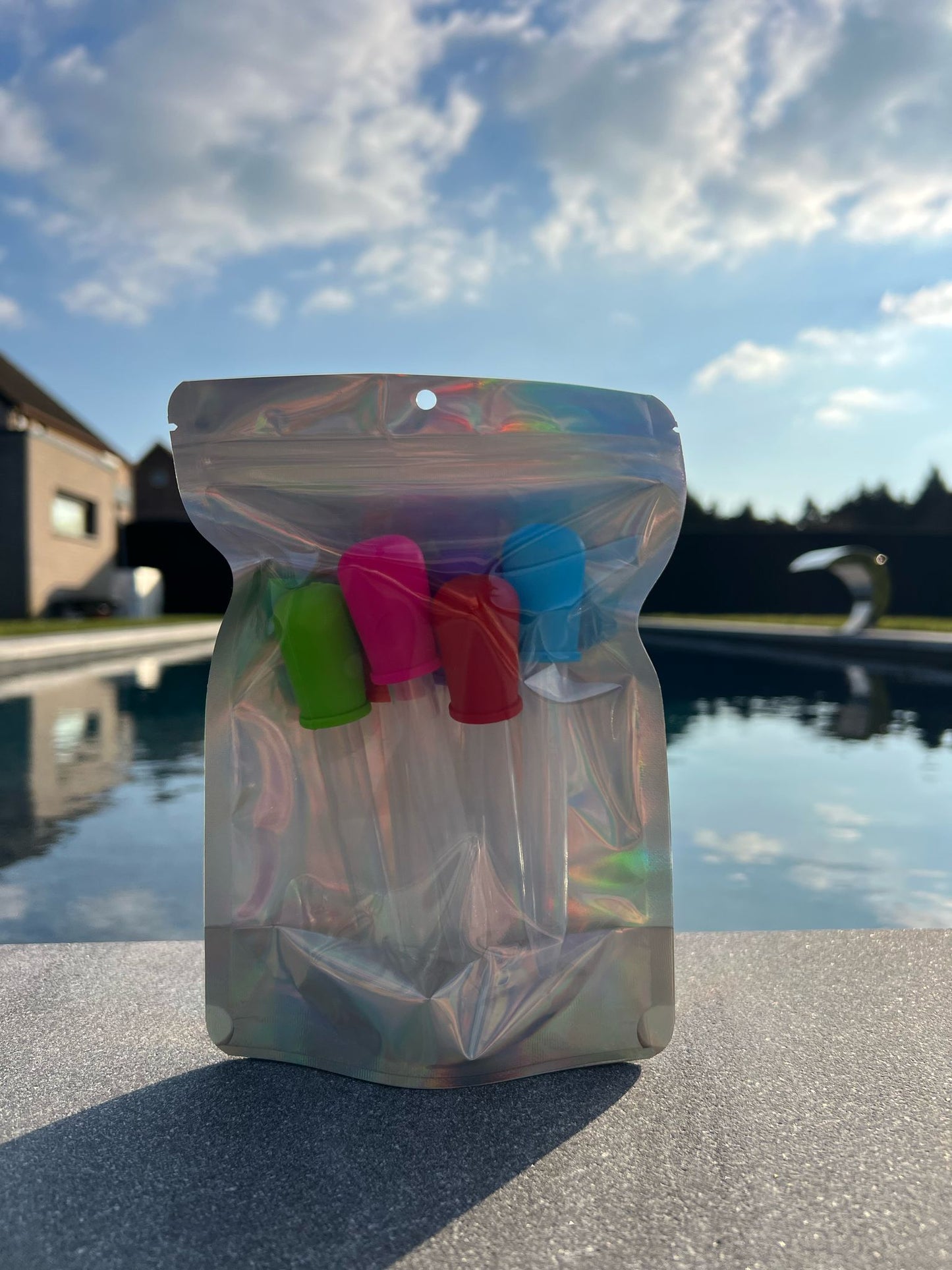 Pipette mit Farben